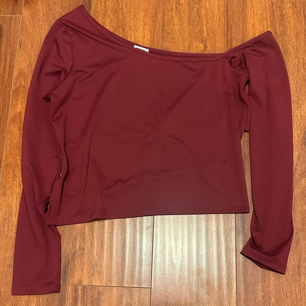 Blair Open Back Long Sleeve Top